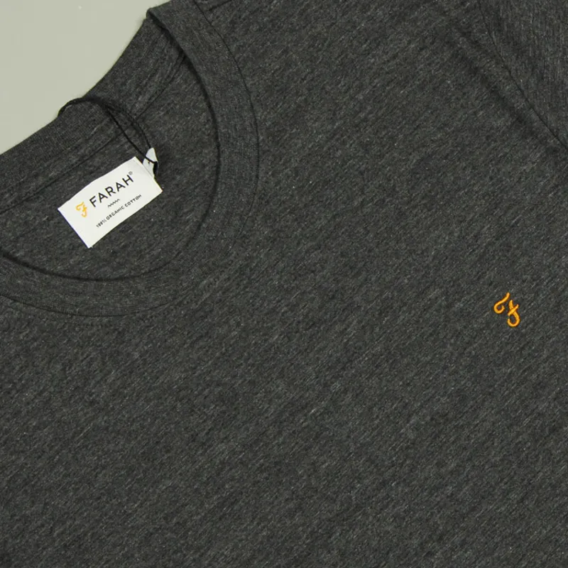 Farah Danny Regular T-Shirt - Farah Grey Marl-1